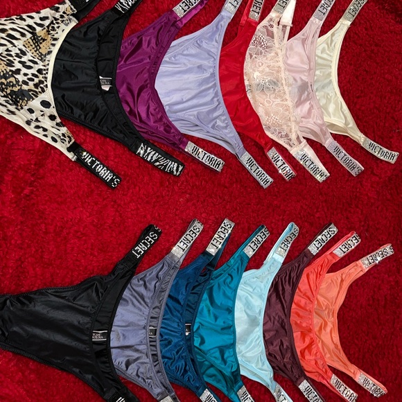 VS shine strap panty collection - Picture 1 of 3